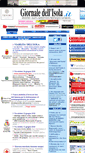 Mobile Screenshot of giornaledellisola.it